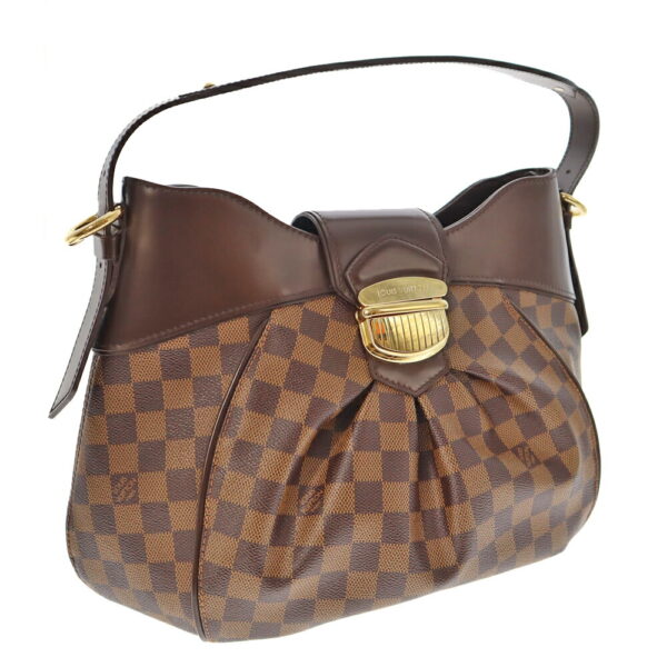 k22 5898 Louis Vuitton Sistina MM Damier Ebene Shoulder Bag