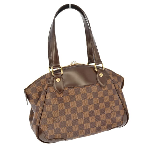 k22 710 2 Louis Vuitton Verona PM Handbag Damier Canvas Brown