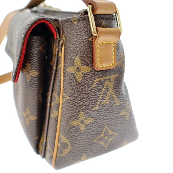 k23 323 3 Louis Vuitton Viva Cite PM Monogram Canvas Shoulder Bag Brown