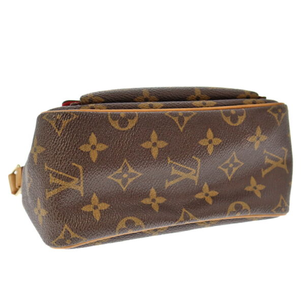 k23 323 4 Louis Vuitton Viva Cite PM Monogram Canvas Shoulder Bag Brown