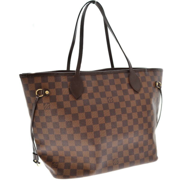 k23 3439 2 Louis Vuitton Neverfull MM Damier Ebene Tote Bag