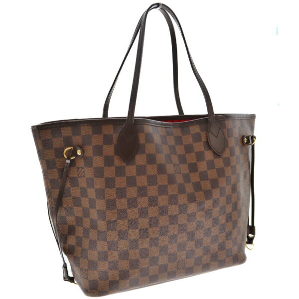 k23 3439 Louis Vuitton Neverfull MM Damier Ebene Tote Bag