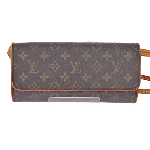 k23 8148 1 Louis Vuitton Pochette Twin GM Monogram Shoulder Bag