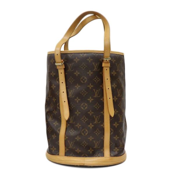 k24 2196 1 Louis Vuitton Bucket GM Monogram Canvas Tote Bag