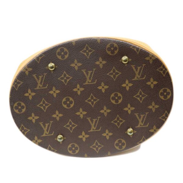 k24 2196 4 Louis Vuitton Bucket GM Monogram Canvas Tote Bag