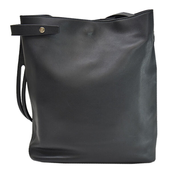 k9463e 2 Loewe Leather Shoulder Bag Black