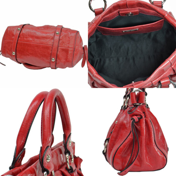 k9669f 1 Miu Miu Bag Leather Red Shoulder Bag