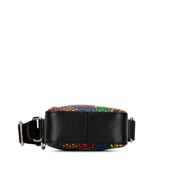 kja41yaplticon2t 4 Gucci GG Psychedelic Crossbody Bag Black