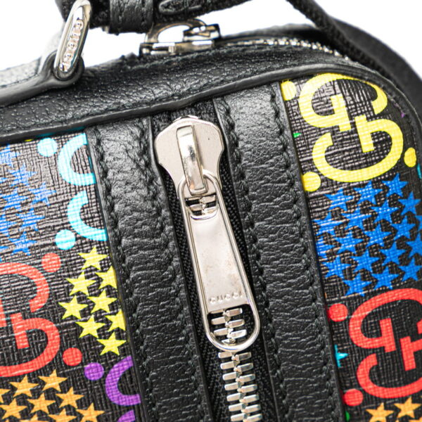 kja41yaplticon2t 8 Gucci GG Psychedelic Crossbody Bag Black