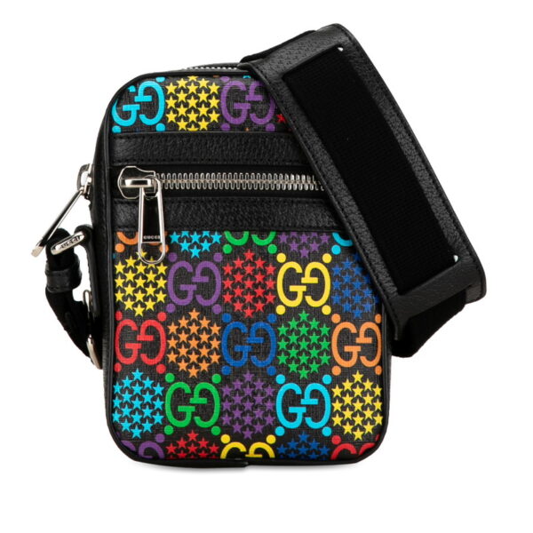 kl6zj7ggk5b9oi6k 1 Gucci GG Psychedelic Crossbody Bag Black