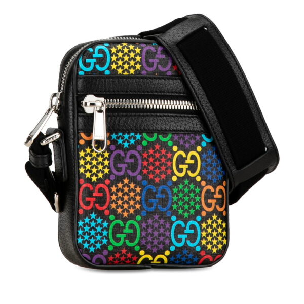 kl6zj7ggk5b9oi6k 2 Gucci GG Psychedelic Crossbody Bag Black