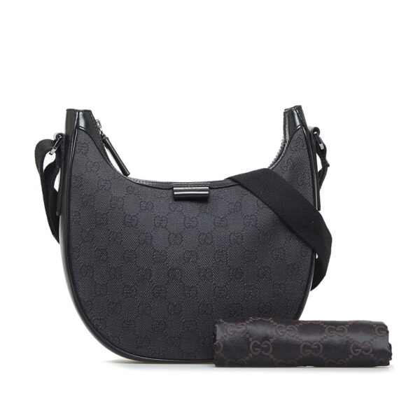 l53qqat005109bqo 11 Gucci GG Crossbody Shoulder Bag Black