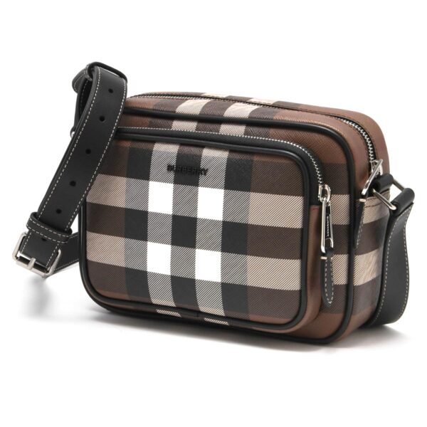 lbbb8049145 Burberry Paddy Giant Check Crossbody Bag Birch Brown