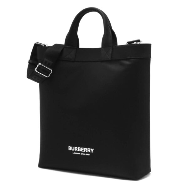 lbbb8063497 Burberry Artie Tote Bag Black