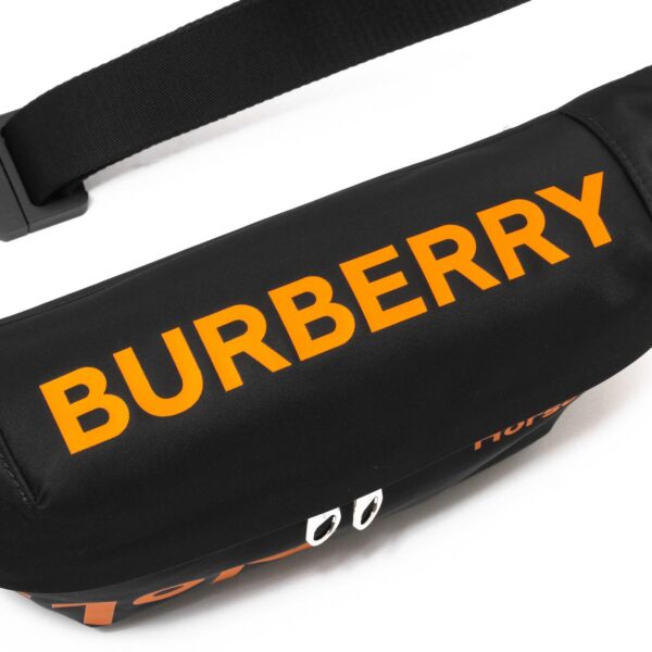 lbbb8064930d Burberry Sony Belt Bag Black Orange