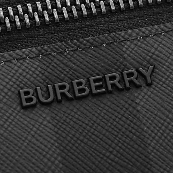 lbbb8070279d Burberry Charcoal Check Wash Bag Charcoal Gray