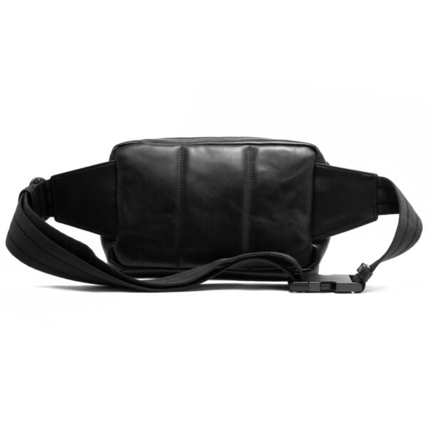 lbbo548220vq1291000y Bottega Veneta Intrecciato Waist Bag Black