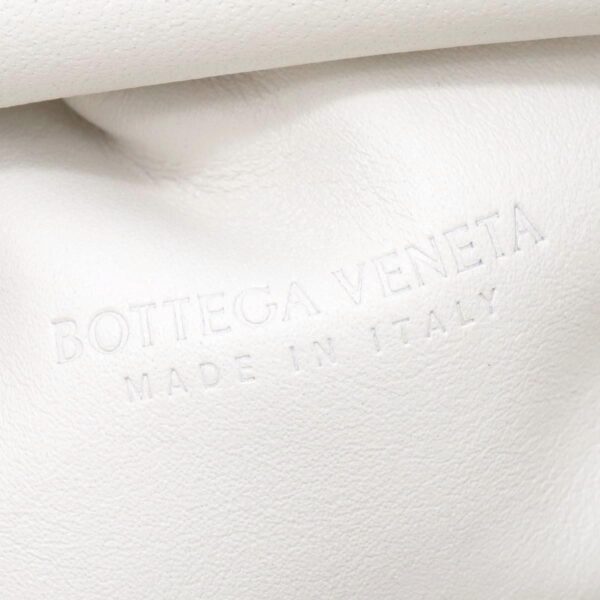 lbbo585852vcp409143d Bottega Veneta Mini The Pouch Clutch Bag White