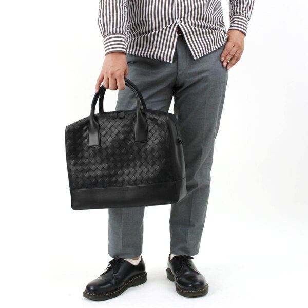 lbbo609206vcpq18984m Bottega Veneta Bolsa Intrecciato Briefcase Black