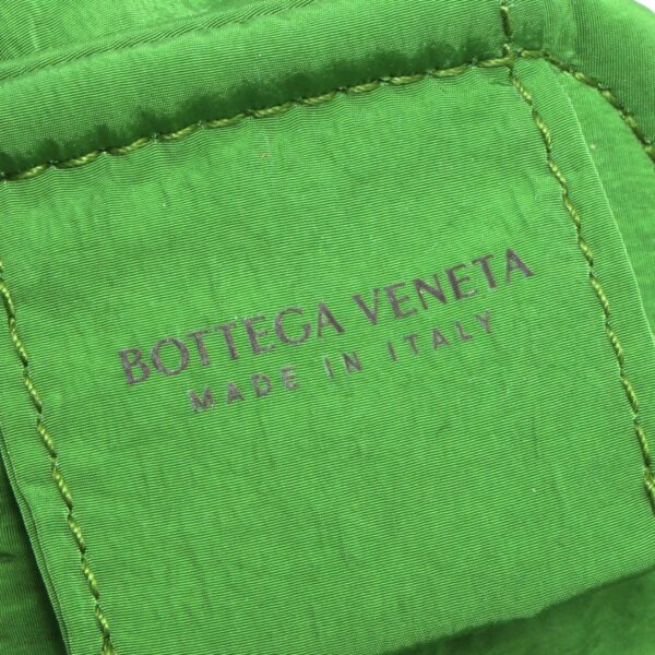 lbbo659419va9vd3777d Bottega Veneta Beak Intrecciato Belt Bag Green