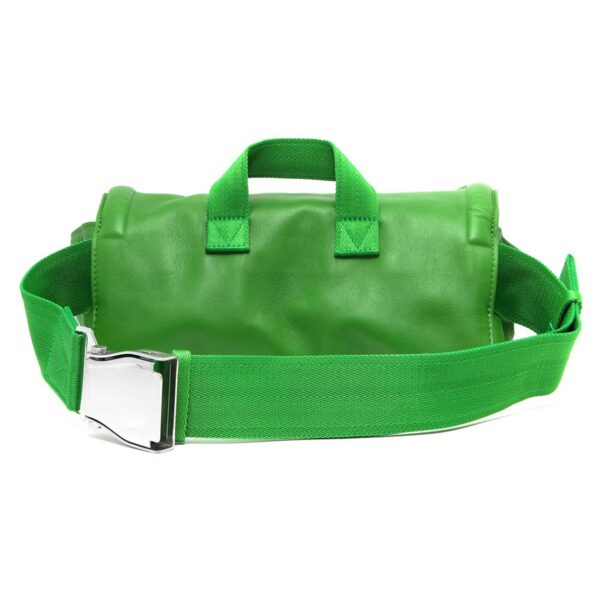 lbbo659419va9vd3777y Bottega Veneta Beak Intrecciato Belt Bag Green