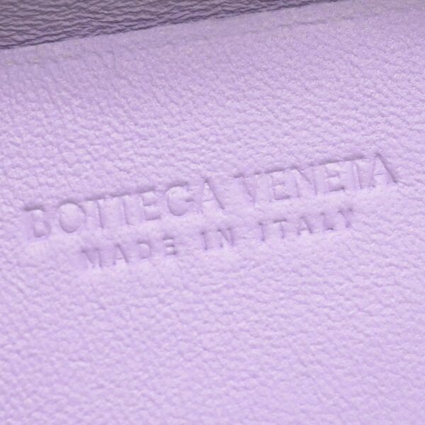 lbbo666688vmay14214d Bottega Veneta Cassette Maxi Intrecciato Mini Bag Purple