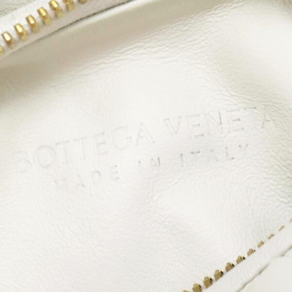 lbbo730828vcpp09143d Bottega Veneta The Jodi Candy Intrecciato Handbag White