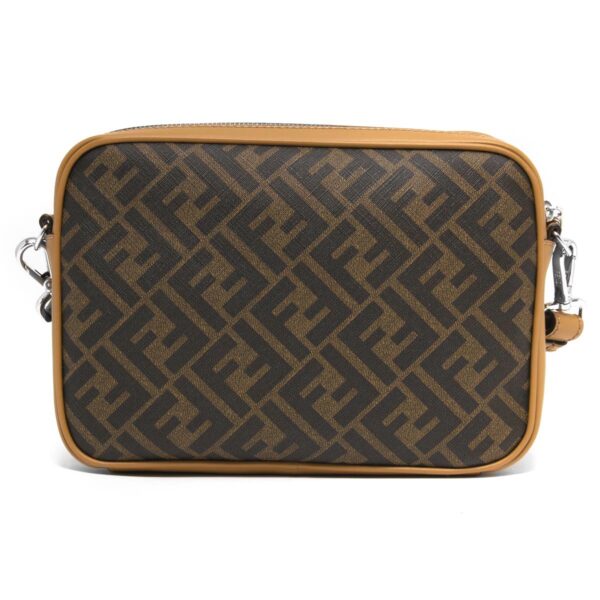 lbfe7va607alkaf1ikcy Fendi Diagonal Camera Case Duo Zucca Bag Brown Beige Black