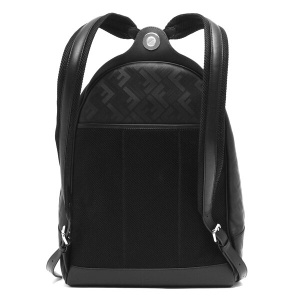 lbfe7vz076apdof0gxny Fendi Chiord Shadow Zucca FF Backpack Black