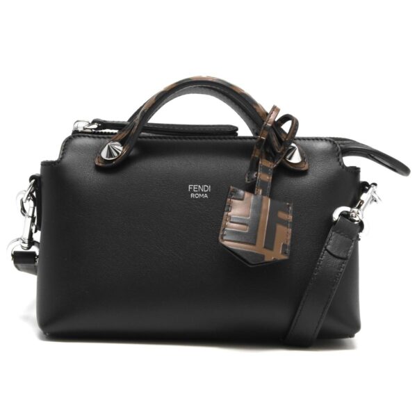 lbfe8bl145a6cof147m Fendi By The Way Small Bag Black Brown