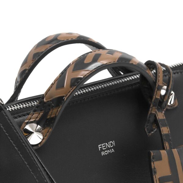 lbfe8bl145a6cof147mb Fendi By The Way Small Bag Black Brown