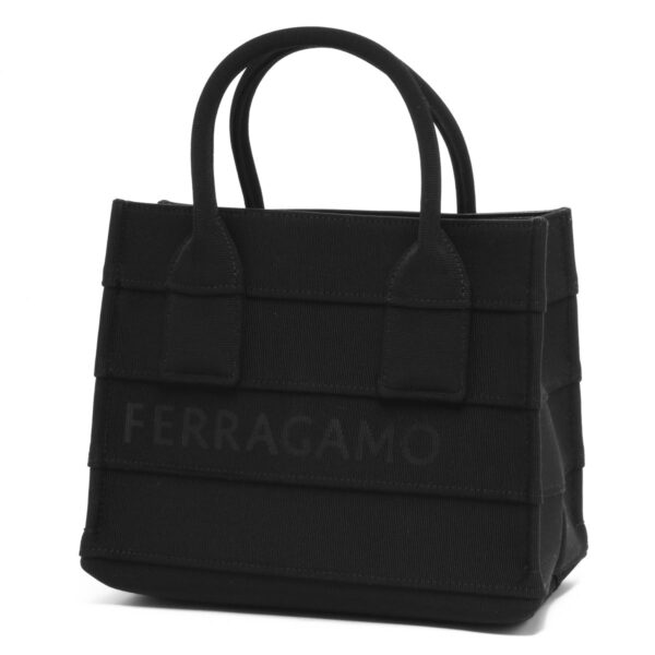 lbfr2149880765802 Ferragamo Small Tote Bag Black