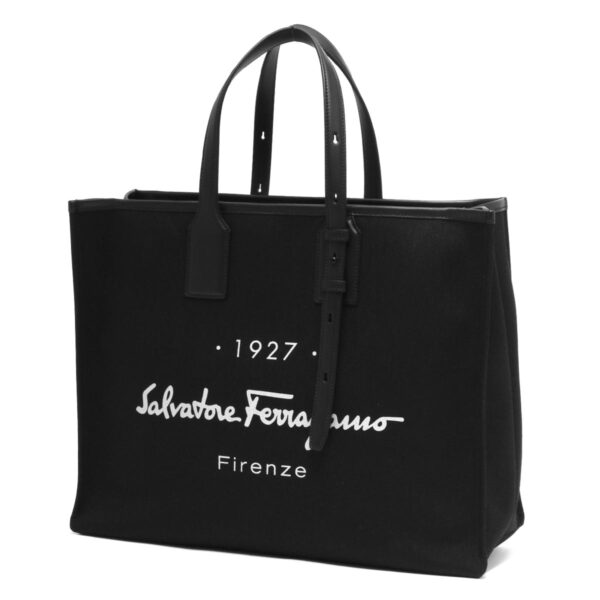 lbfr2408420757846 Ferragamo Large Tote Bag Black