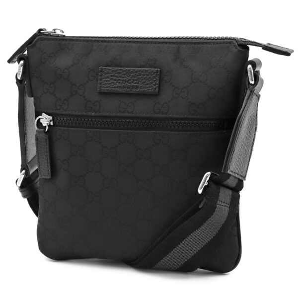 lbgu449183g1xhn8615 Gucci GG Supreme Crossbody Bag Black