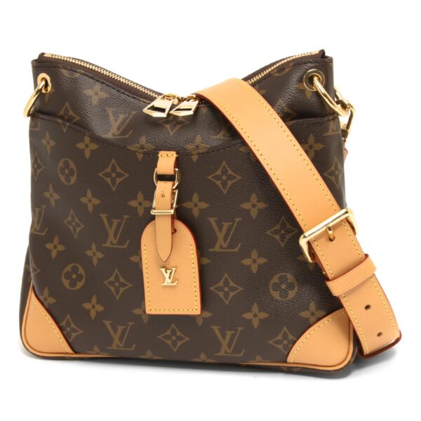 lblvm45354 Louis Vuitton Odeon NM PM Shoulder Bag Brown