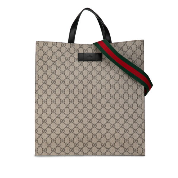 lcwixhjeaxcdqphr 1 Gucci GG Supreme 2WAY Tote Bag Beige