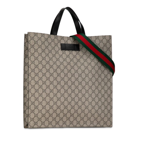 lcwixhjeaxcdqphr 2 Gucci GG Supreme 2WAY Tote Bag Beige