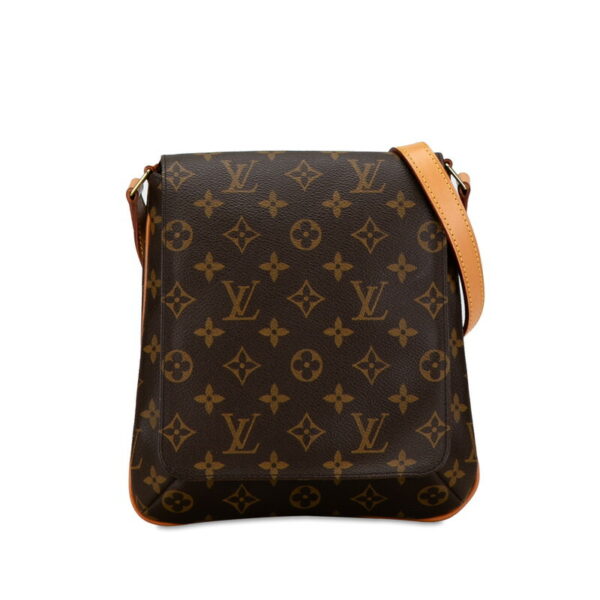 lutefql9awa4rr1f 1 Louis Vuitton Monogram Musette Salsa Shoulder Bag Brown