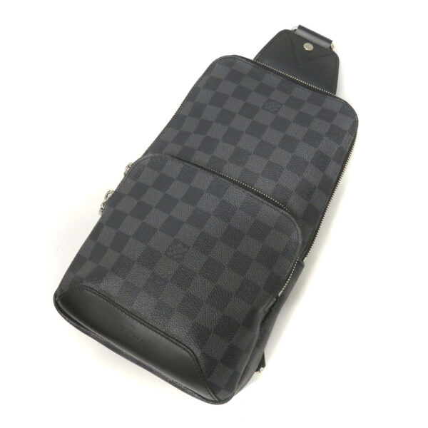 lv1 Louis Vuitton Avenue Sling Bag Damier Graphite Body Bag Gray Black