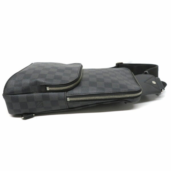 lv3 Louis Vuitton Avenue Sling Bag Damier Graphite Body Bag Gray Black