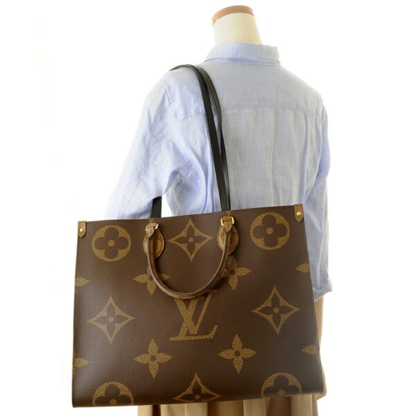 lv45320 6 Louis Vuitton On the Go GM Tote Bag