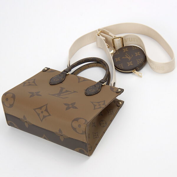 lv46373 1 Louis Vuitton On the Go PM Shoulder Bag Monogram