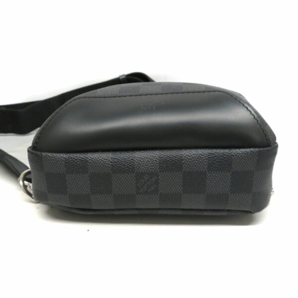 lv5 Louis Vuitton Avenue Sling Bag Damier Graphite Body Bag Gray Black