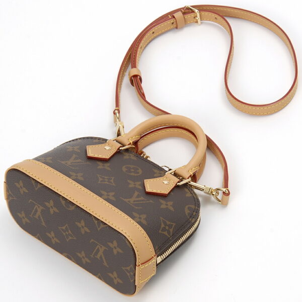 lv82717 1 Louis Vuitton Nano Alma Shoulder Bag Monogram