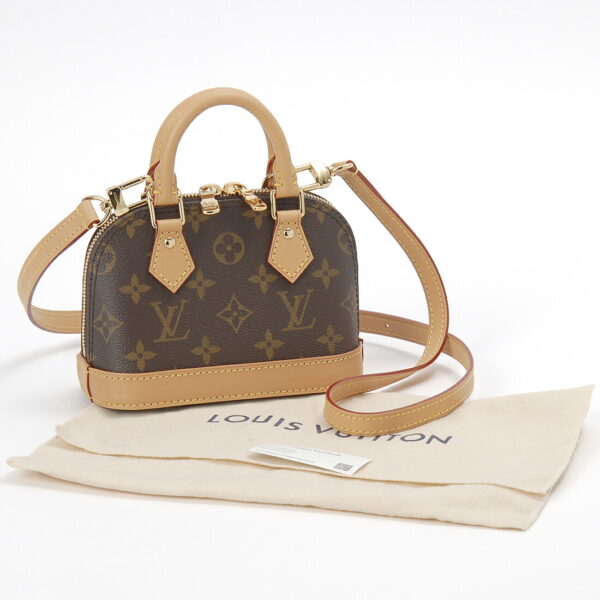 lv82717 3 Louis Vuitton Nano Alma Shoulder Bag Monogram