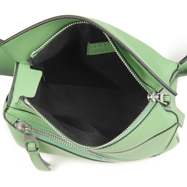 lwb510u89x024240 2 Loewe Puzzle Mini Bum Bag Green