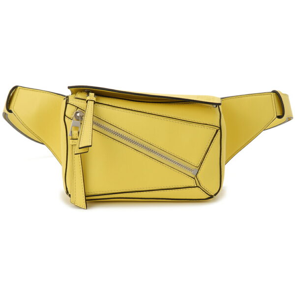 lwb510u89x028240 Loewe Puzzle Mini Bum Bag Yellow