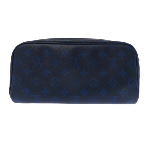 m30849 03 Louis Vuitton Dop Kit Taigarama Clutch Bag Blue