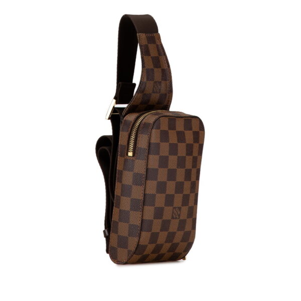 m3um7ywpon0cmsmu 2 Louis Vuitton Damier Jeronimos Waist Bag Brown