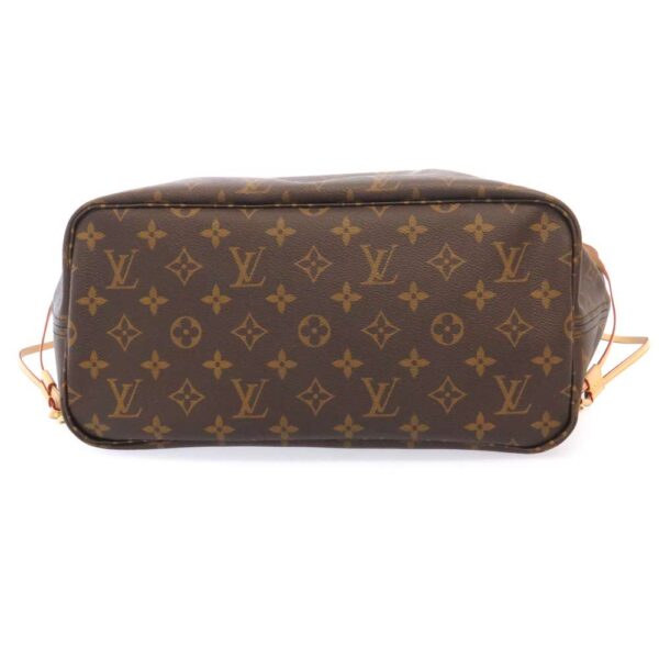 m40995 04 Louis Vuitton Neverfull MM Monogram Tote Bag